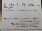 Asesorías legales Sánchez