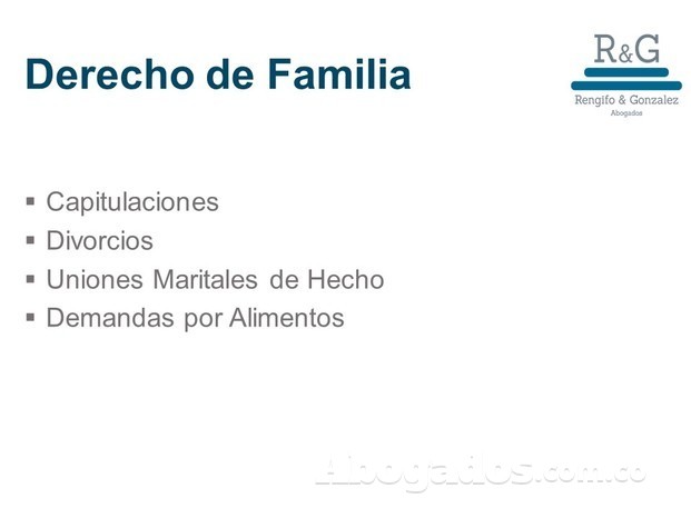 Derecho de Familia. 