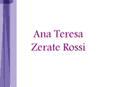 Ana Teresa Zerate Rossi